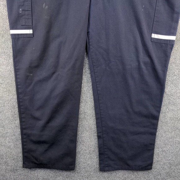 FedEx Mens VF Imagewear Reflective Uniform Pants Blue size 20R-35U Pockets - Picture 7 of 14